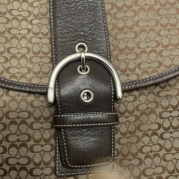 Vintage coach Hobo multi way shoulder bag with matching wallet Bundle - Picture 2 of 12